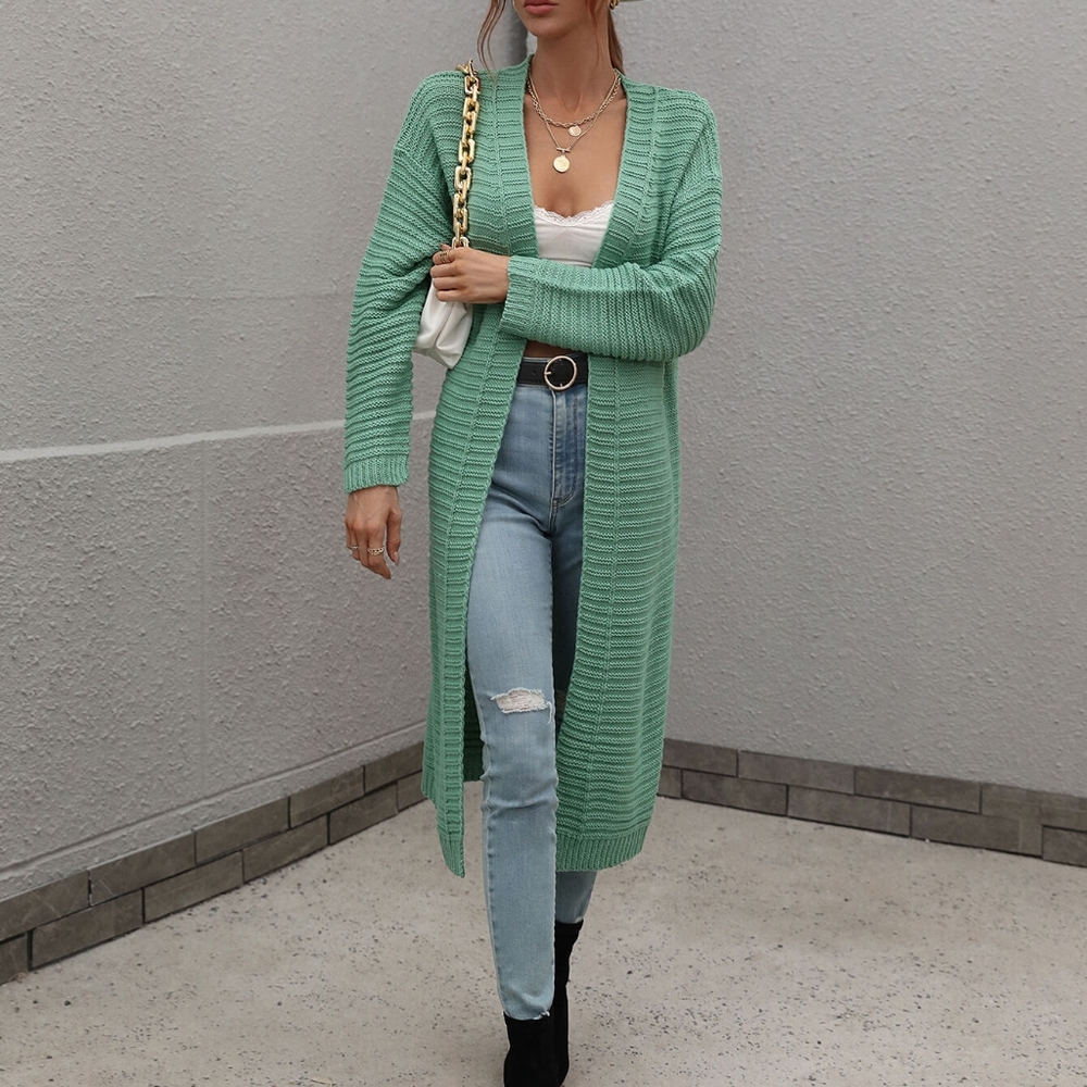 Dropped Shoulder Cardigan